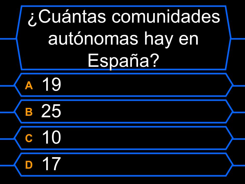 ¿Cuántas comunidades autónomas hay en España