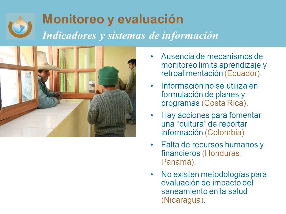 Monitoreo y evaluación Indicadores y sistemas de información