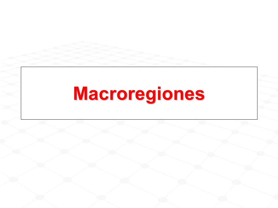Macroregiones Ahora les presentamos el resultado por Macroregiones, considerando la Macroregión Norte, Centro y Sur.