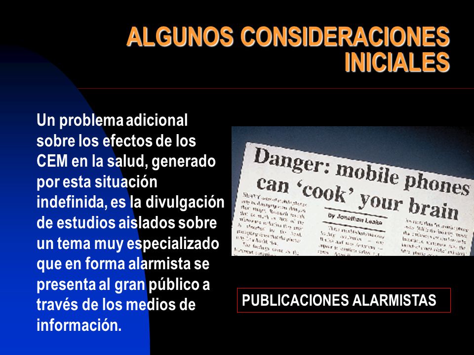 ALGUNOS CONSIDERACIONES INICIALES
