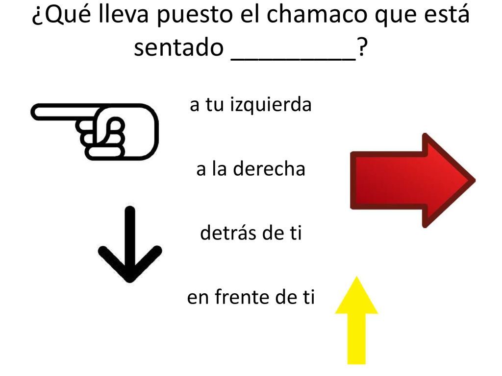 ¿Qué lleva puesto el chamaco que está sentado _________