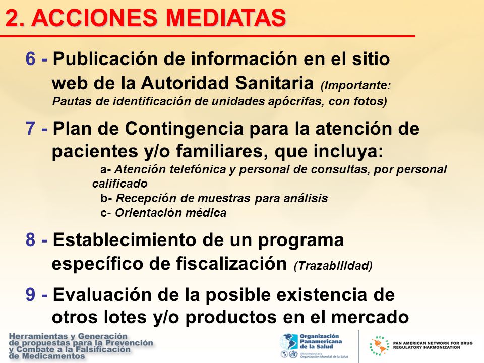 2. ACCIONES MEDIATAS 6 - Publicación de información en el sitio