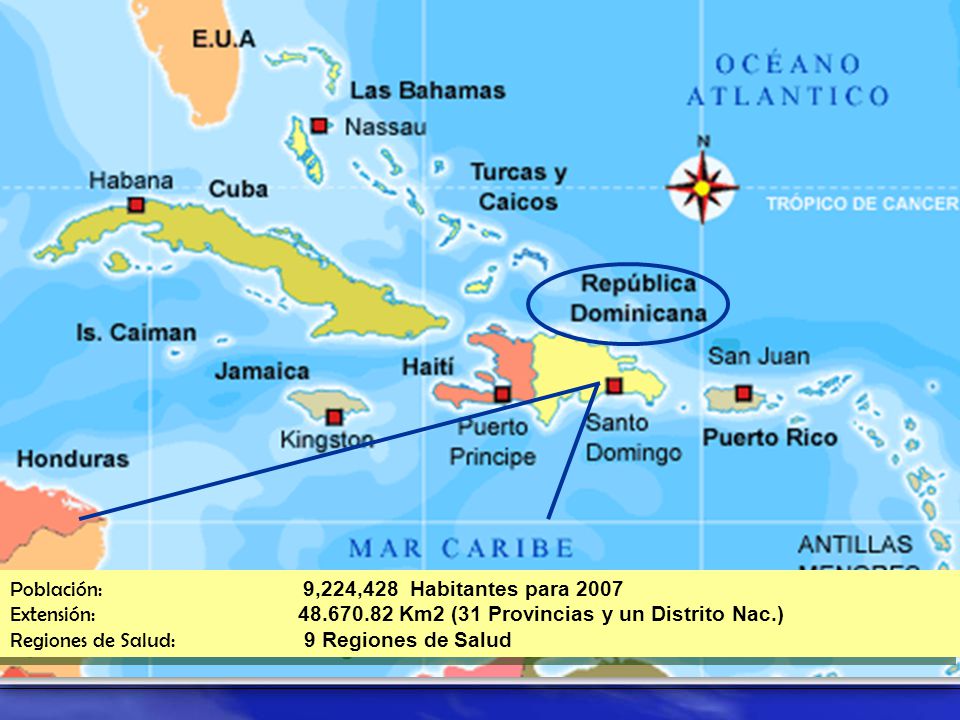 Somos un país pequeño que comparte con nuestros hermanos de Haití la isla española.