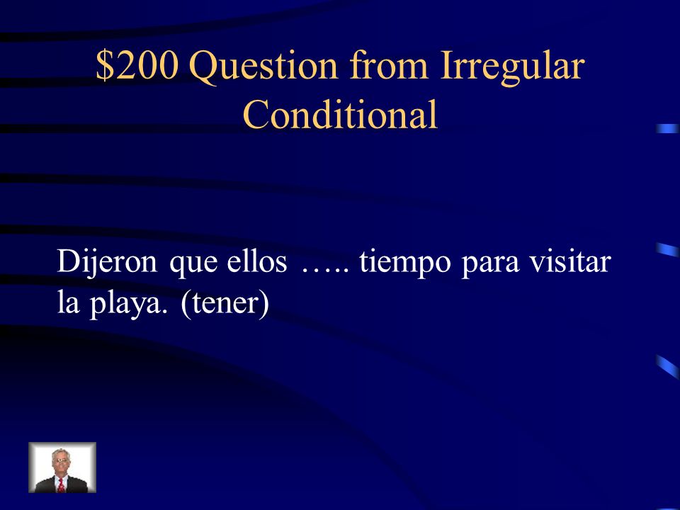 $200 Question from Irregular Conditional
