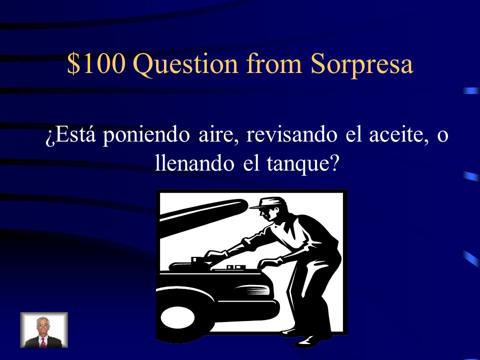$100 Question from Sorpresa