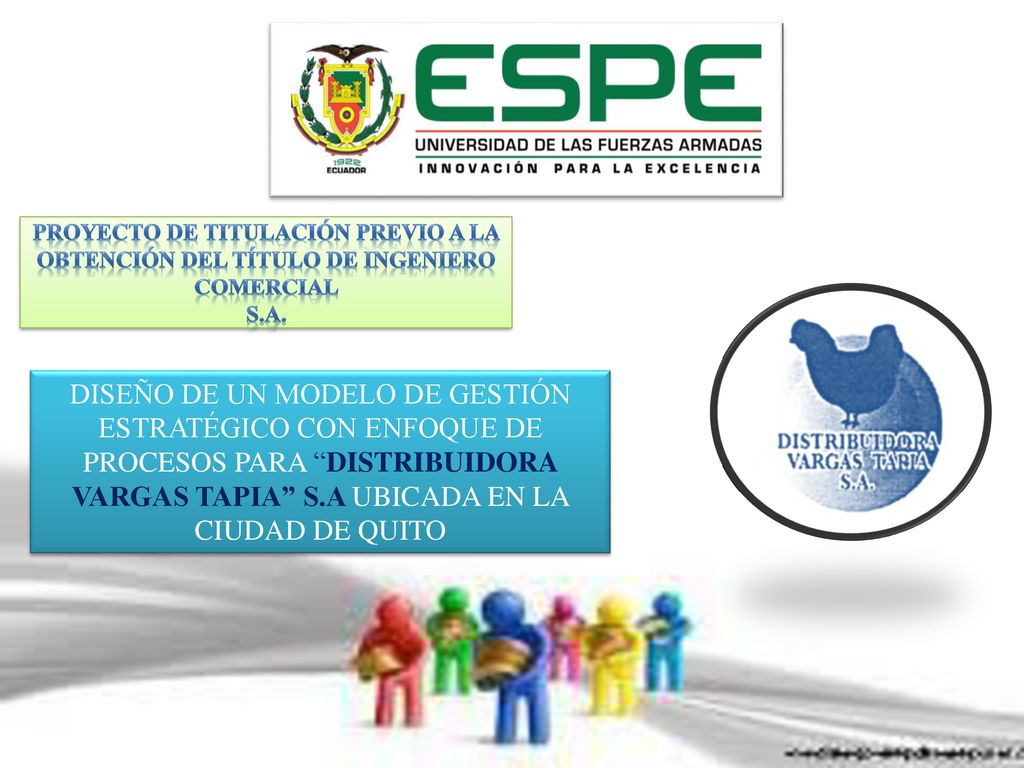 PROYECTO DE TITULACIÓN PREVIO A LA OBTENCIÓN DEL TÍTULO DE INGENIERO COMERCIAL S.A.