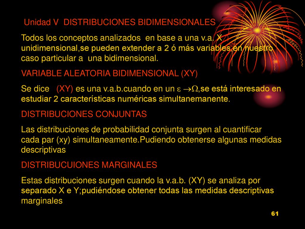 DISTRIBUCIONES BIDIMENSIONALES - Ppt Descargar