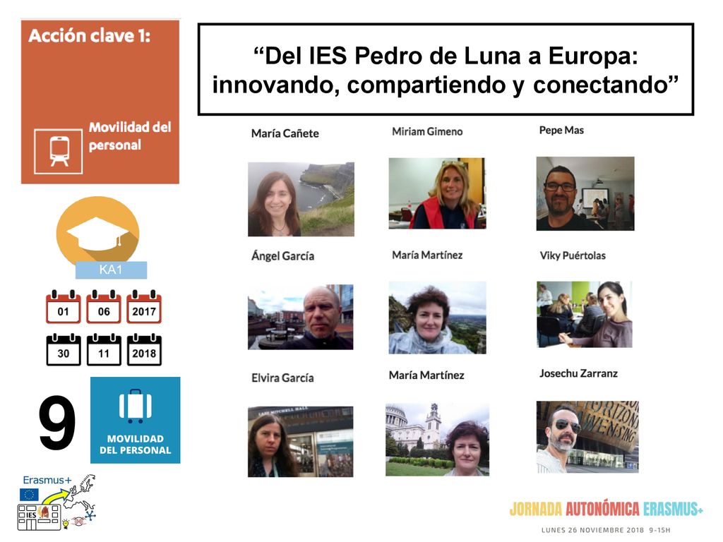 Del IES Pedro de Luna a Europa: innovando, compartiendo y conectando