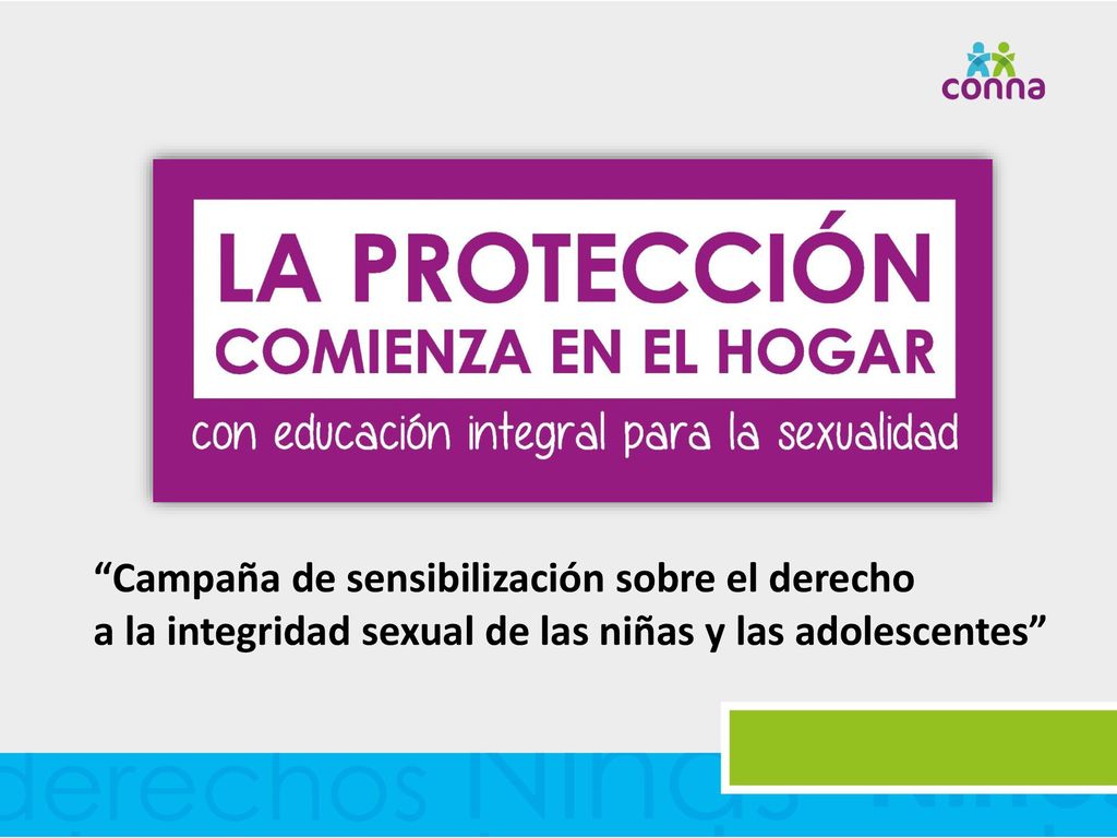 Campaña de sensibilización sobre el derecho a la integridad sexual de las niñas y las adolescentes