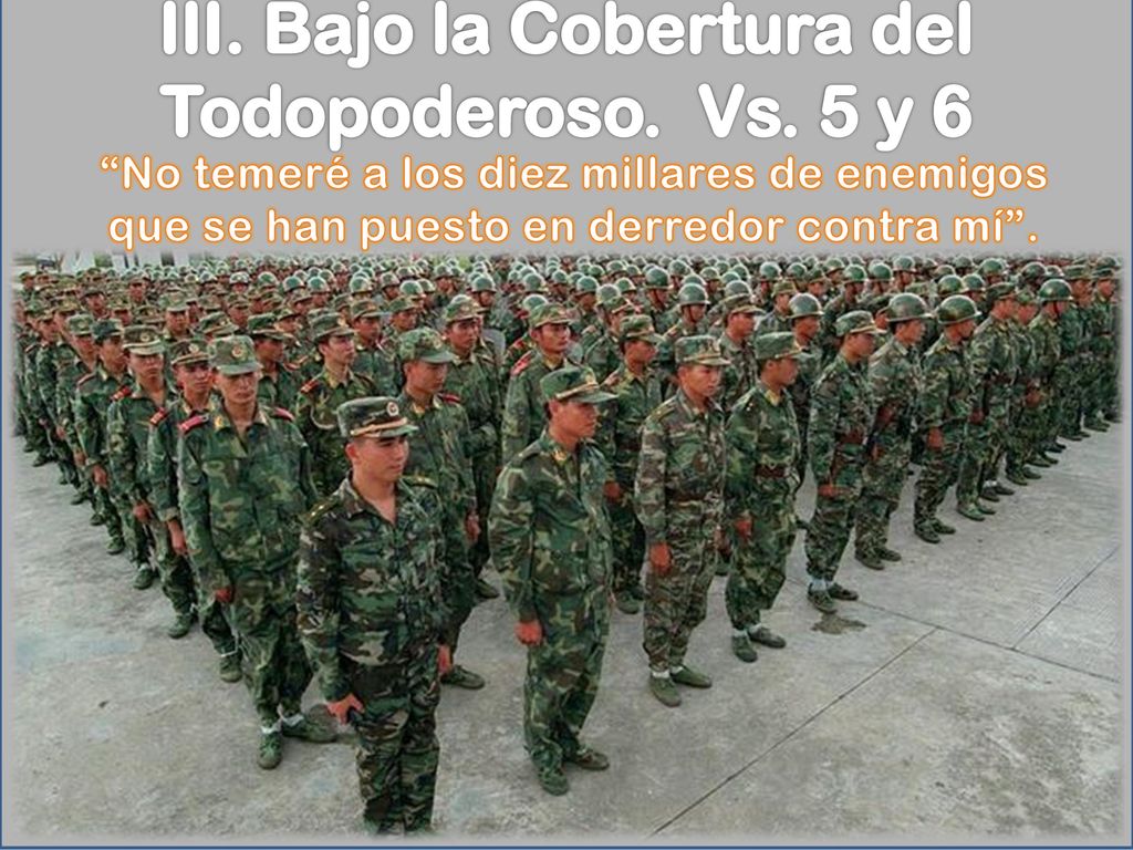 III. Bajo la Cobertura del Todopoderoso. Vs. 5 y 6
