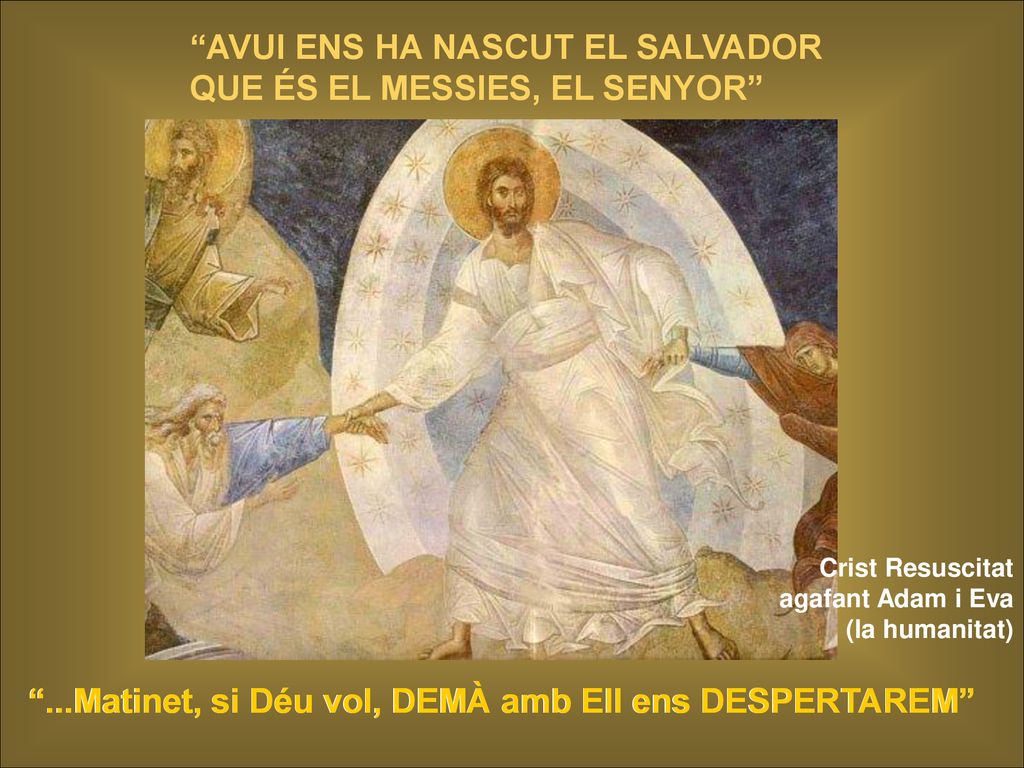 Tens el portal dins teu. A través de les coses visibles,