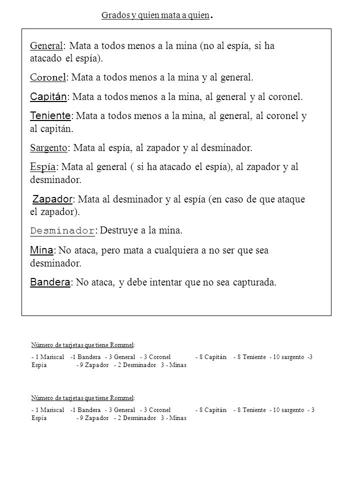 Coronel: Mata a todos menos a la mina y al general.