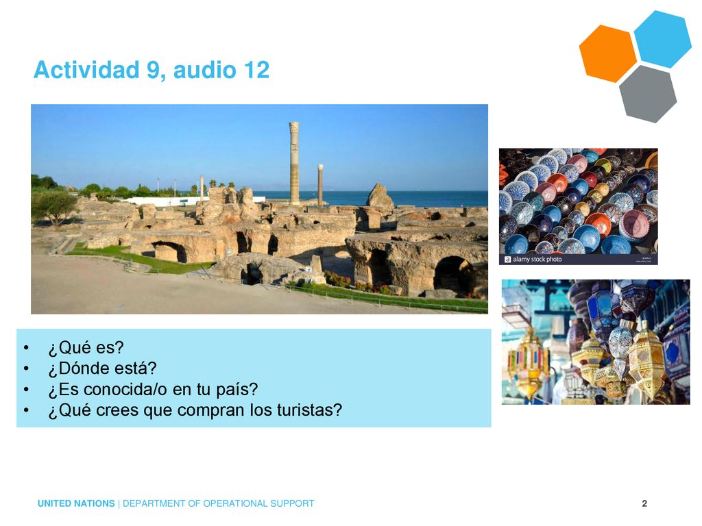 Actividad 9, audio 12 ¿Qué es ¿Dónde está ¿Es conocida/o en tu país