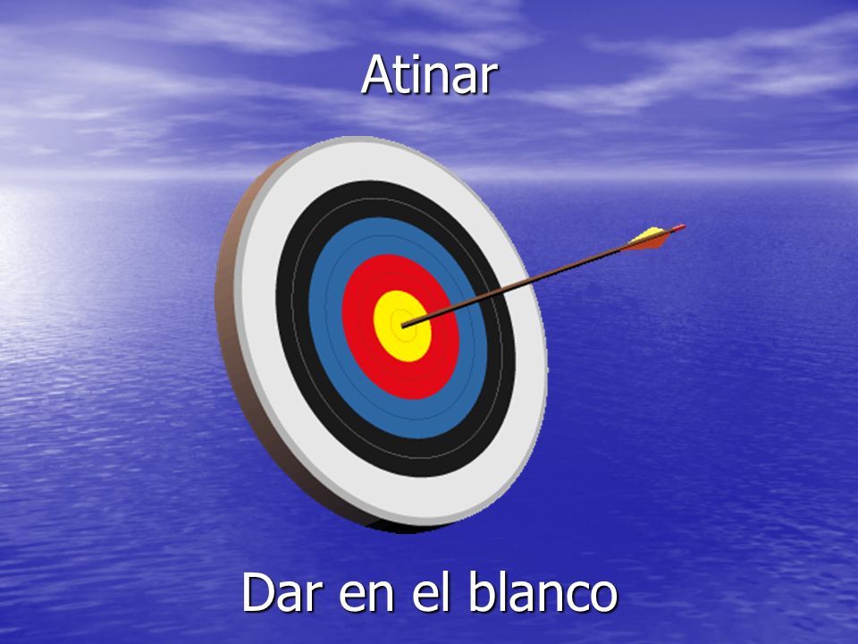 Atinar Dar en el blanco