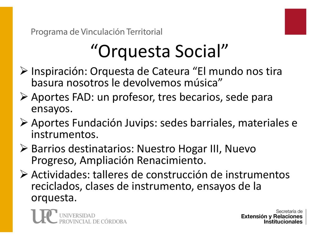 Orquesta Social Inspiración: Orquesta de Cateura El mundo nos tira basura nosotros le devolvemos música