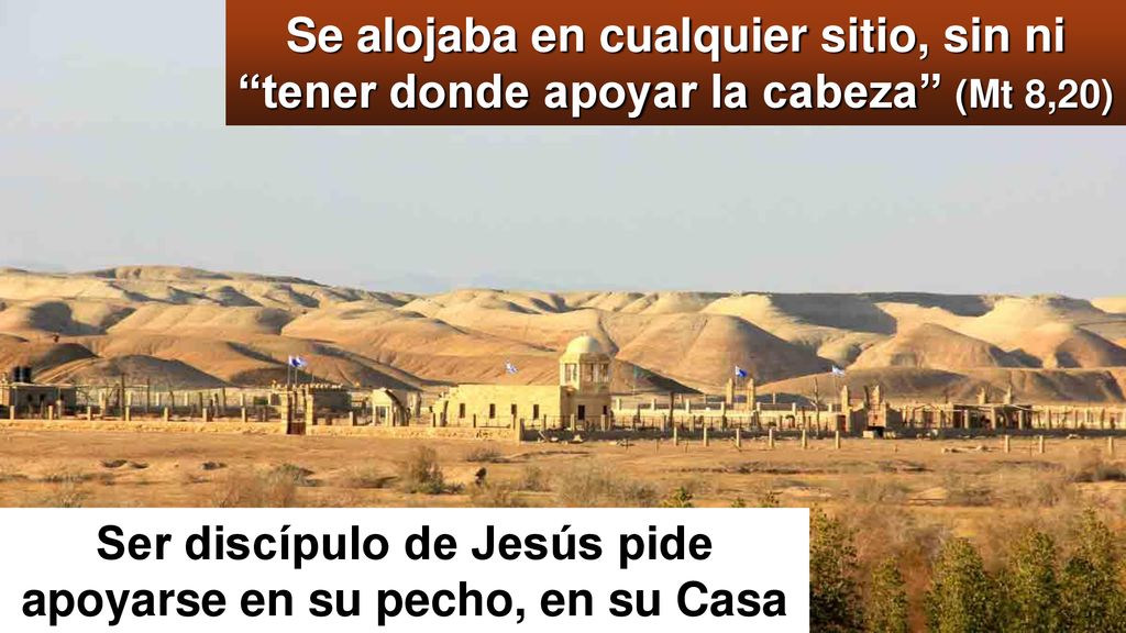 Ser discípulo de Jesús pide apoyarse en su pecho, en su Casa