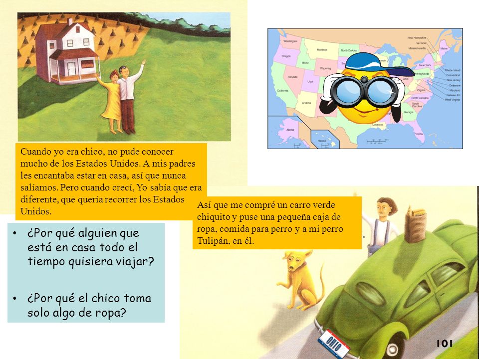 ¿Por qué alguien que está en casa todo el tiempo quisiera viajar