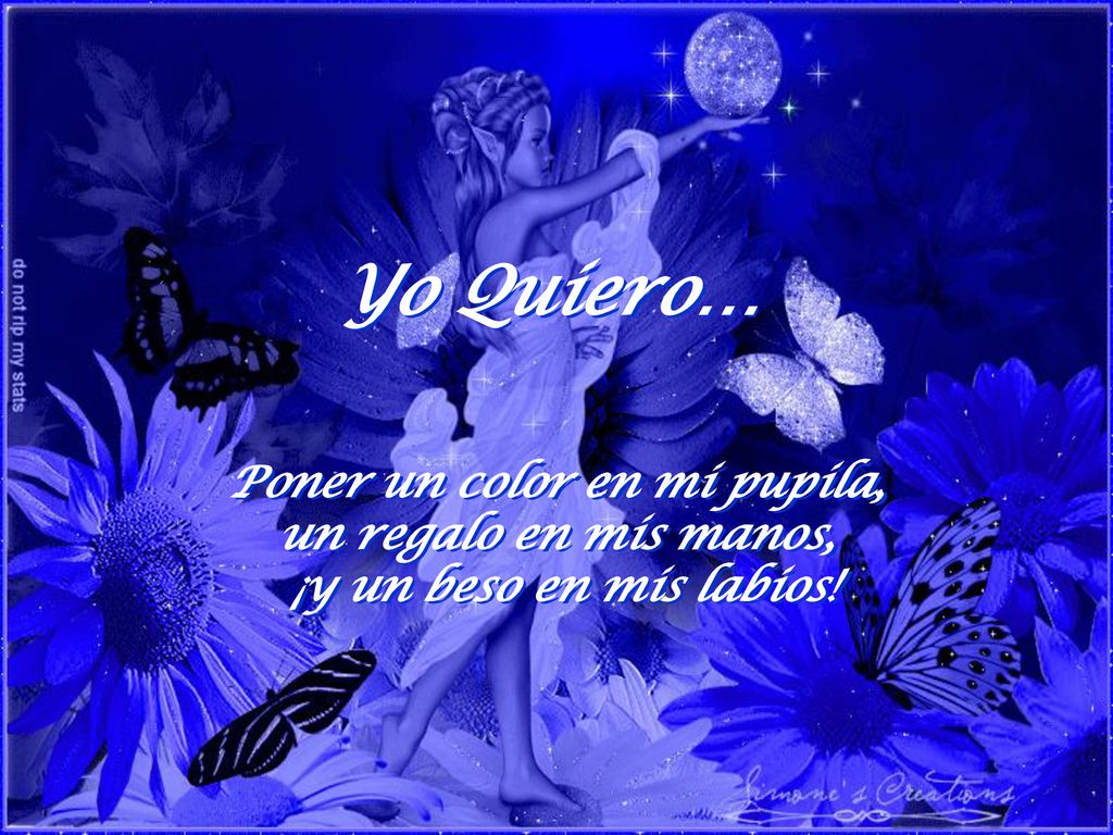 Poner un color en mi pupila,