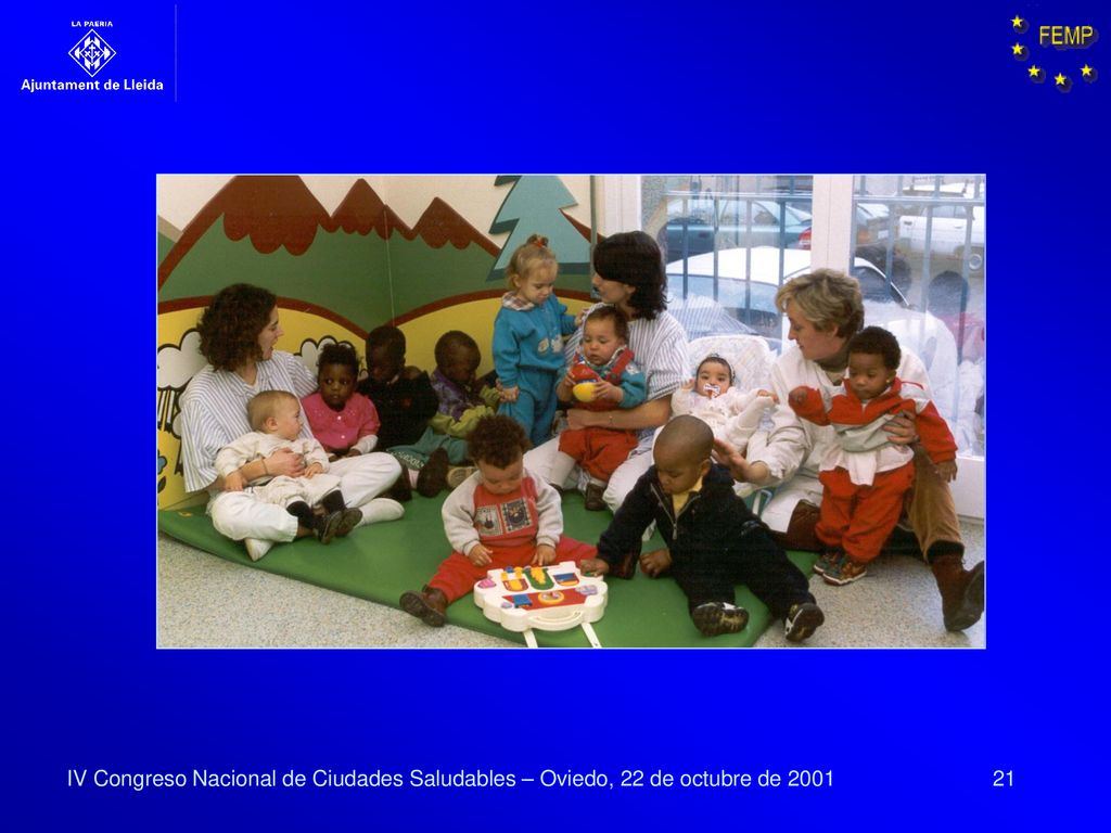 IV Congreso Nacional de Ciudades Saludables – Oviedo, 22 de octubre de 2001
