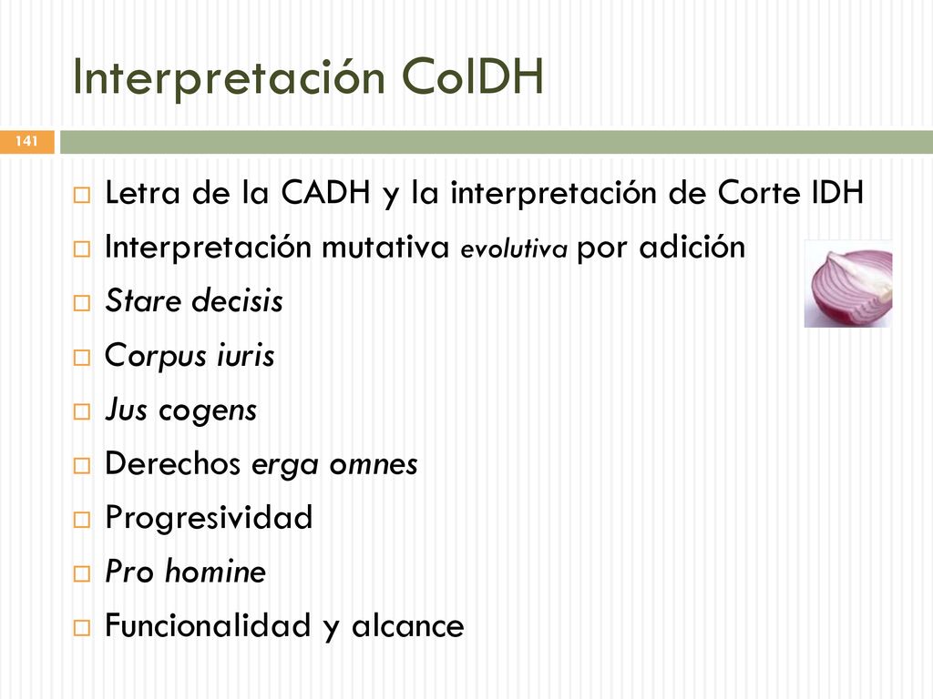 Interpretación CoIDH Letra de la CADH y la interpretación de Corte IDH