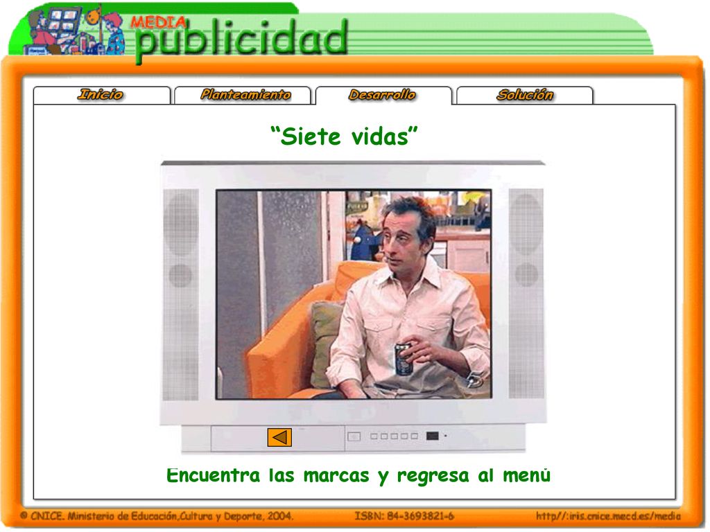 Encuentra las marcas y regresa al menú