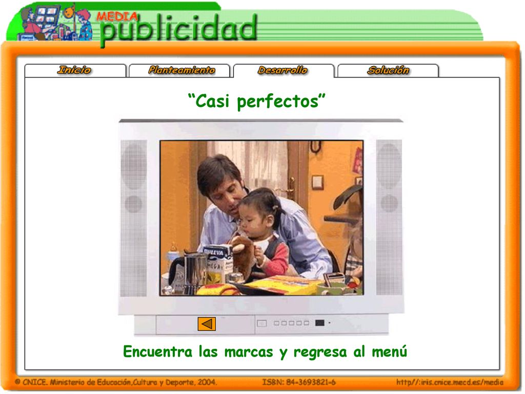 Encuentra las marcas y regresa al menú