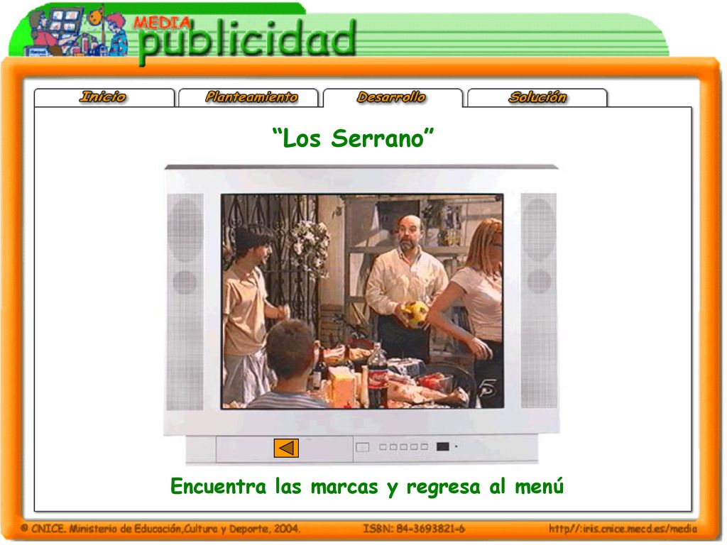 Encuentra las marcas y regresa al menú