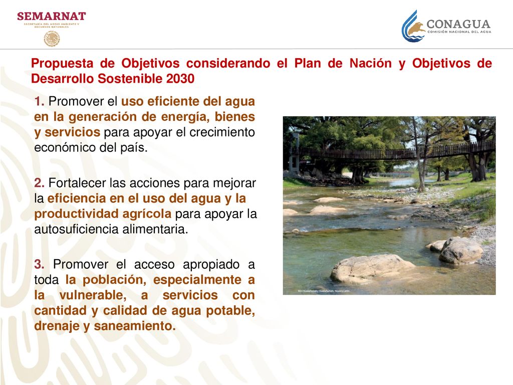 Propuesta de Objetivos considerando el Plan de Nación y Objetivos de Desarrollo Sostenible 2030