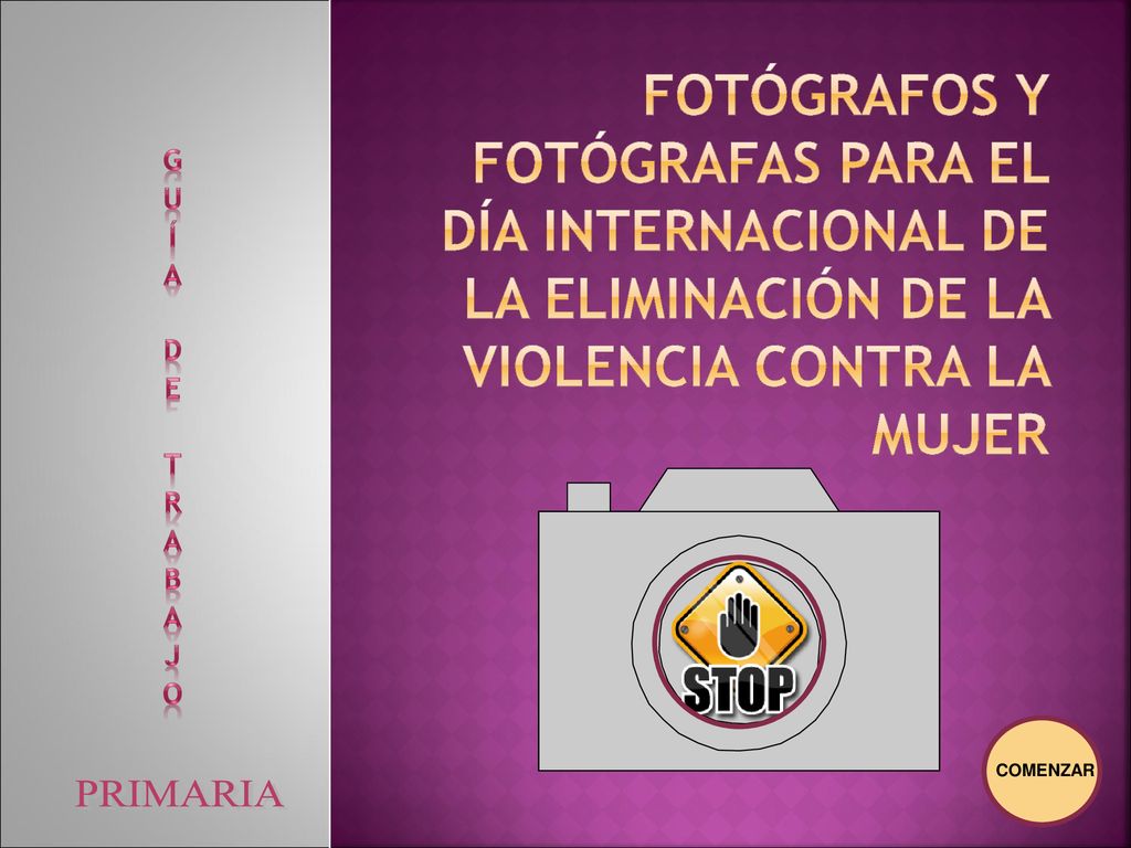 Fotógrafos y fotógrafas para el Día Internacional de la Eliminación de la Violencia contra la Mujer