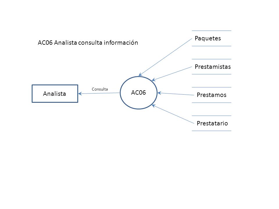 AC06 Analista consulta información