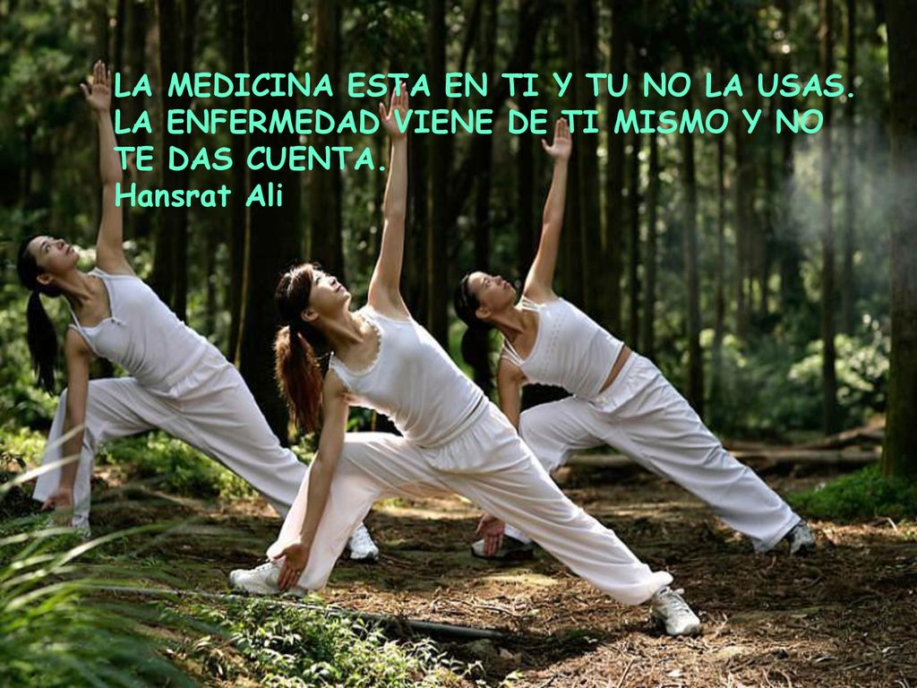 LA MEDICINA ESTA EN TI Y TU NO LA USAS