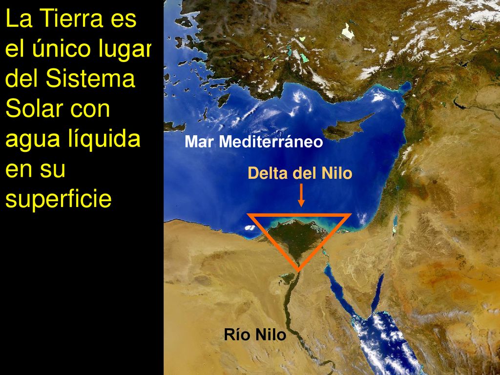 La Tierra es el único lugar del Sistema Solar con agua líquida en su superficie