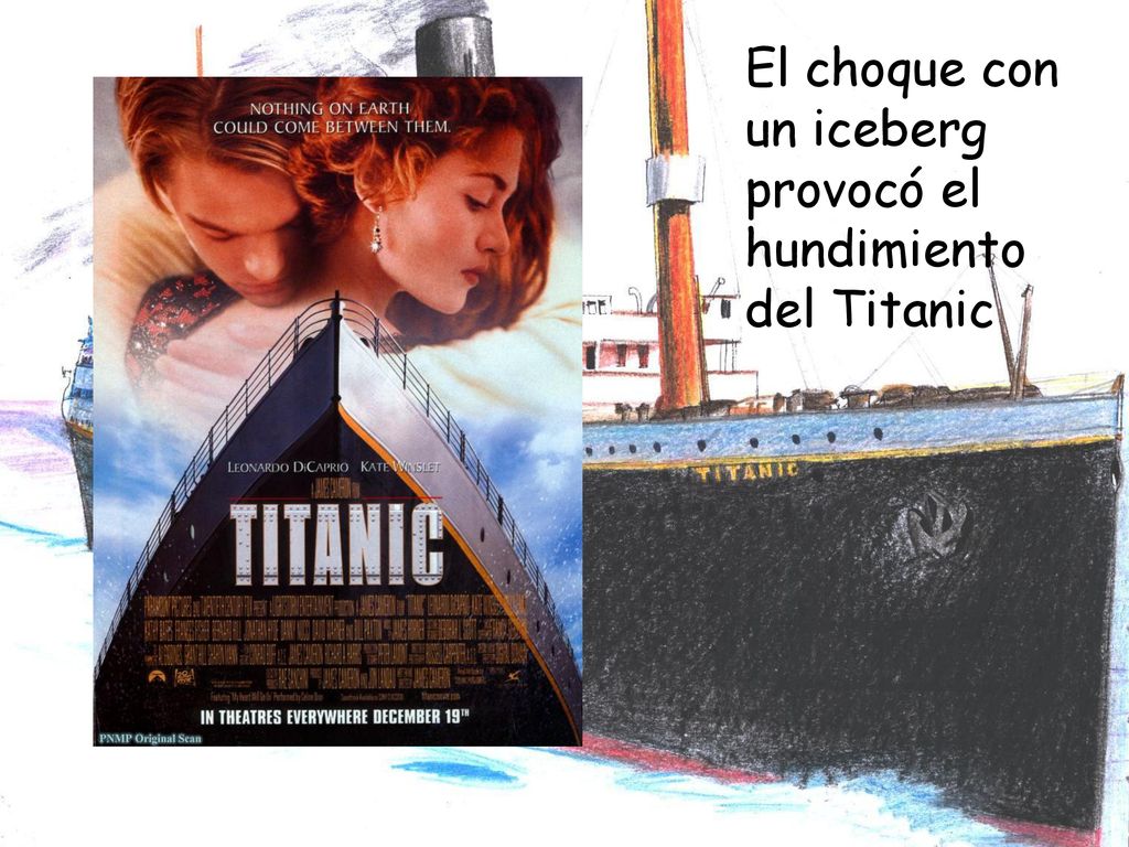 El choque con un iceberg provocó el hundimiento del Titanic