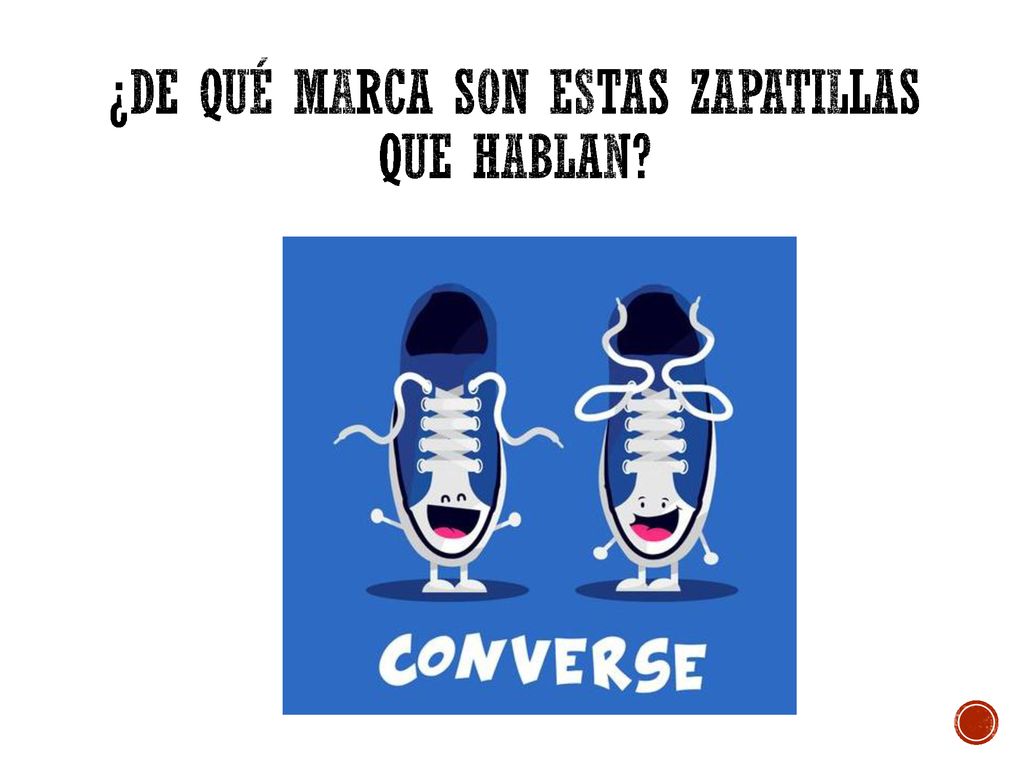 ¿DE quÉ marca son estas zapatillas que hablan