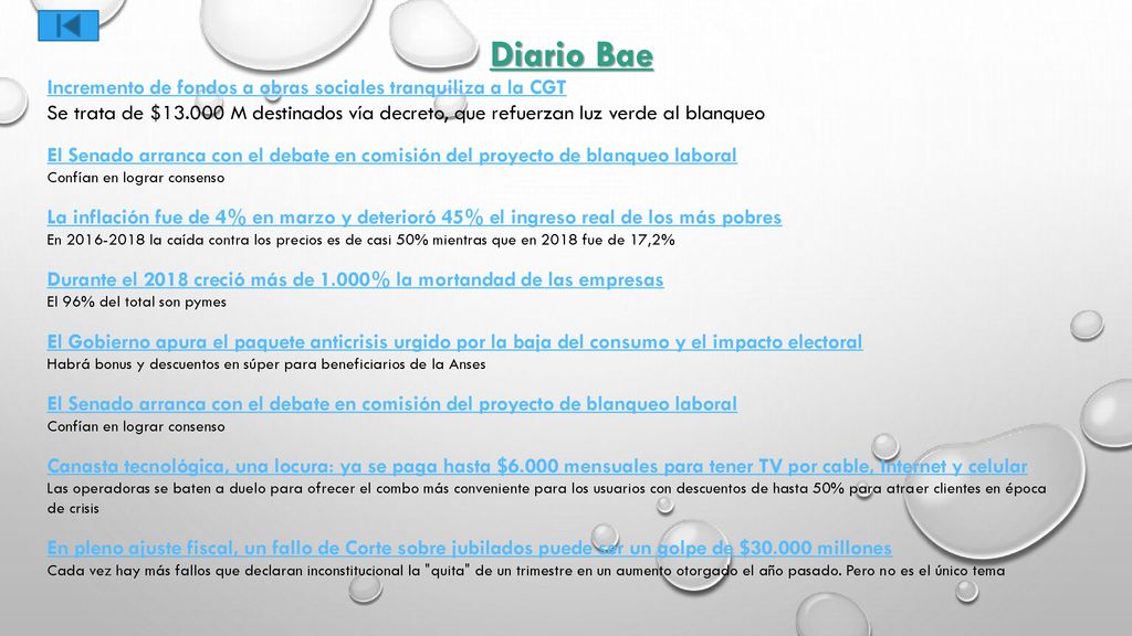 Diario Bae Incremento de fondos a obras sociales tranquiliza a la CGT