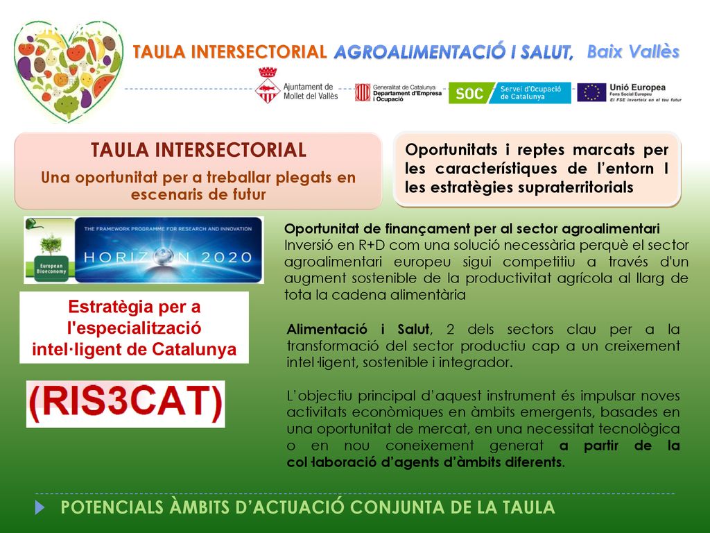 Una oportunitat per a treballar plegats en escenaris de futur
