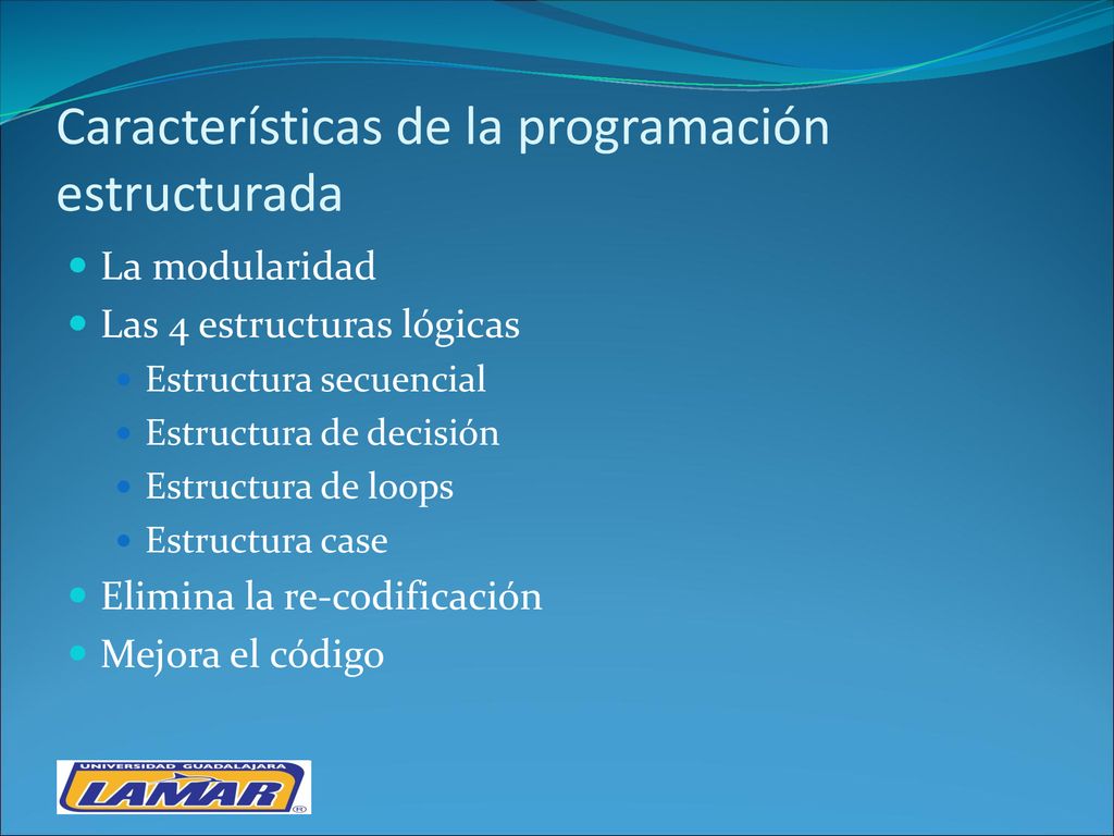 Programación Estructurada - Ppt Descargar