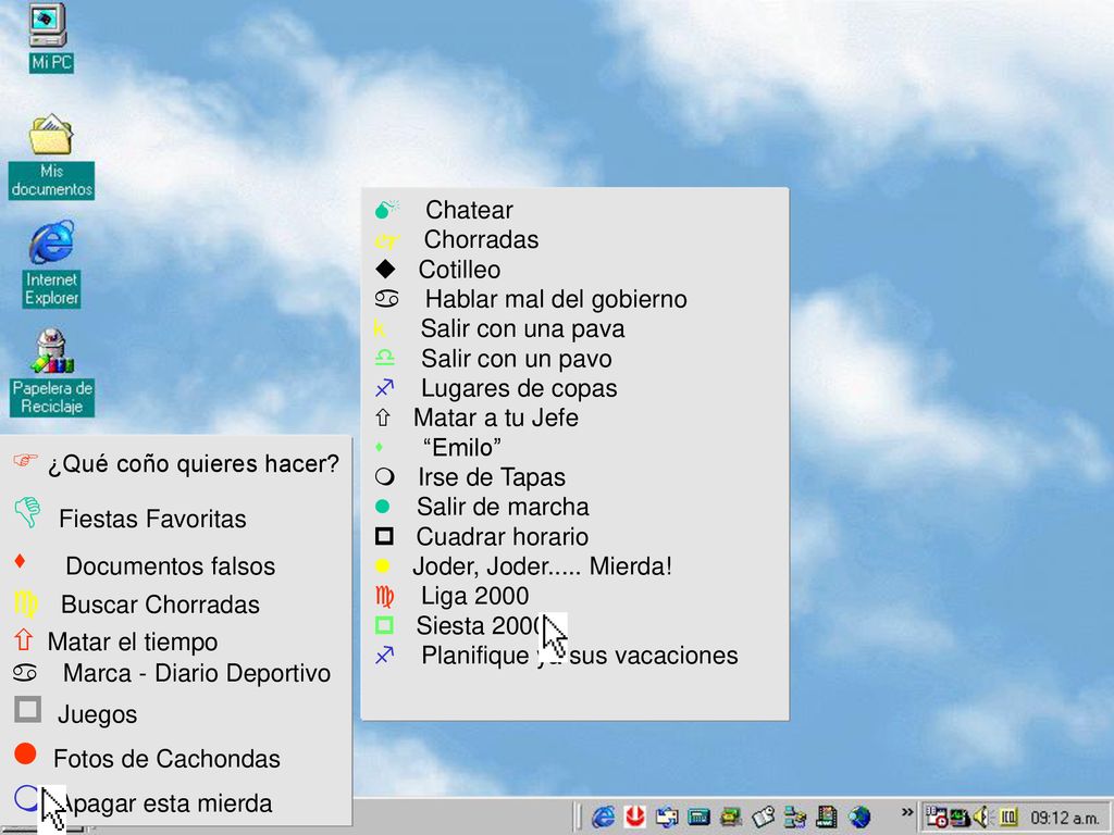 D Fiestas Favoritas s Documentos falsos p Juegos l Fotos de Cachondas