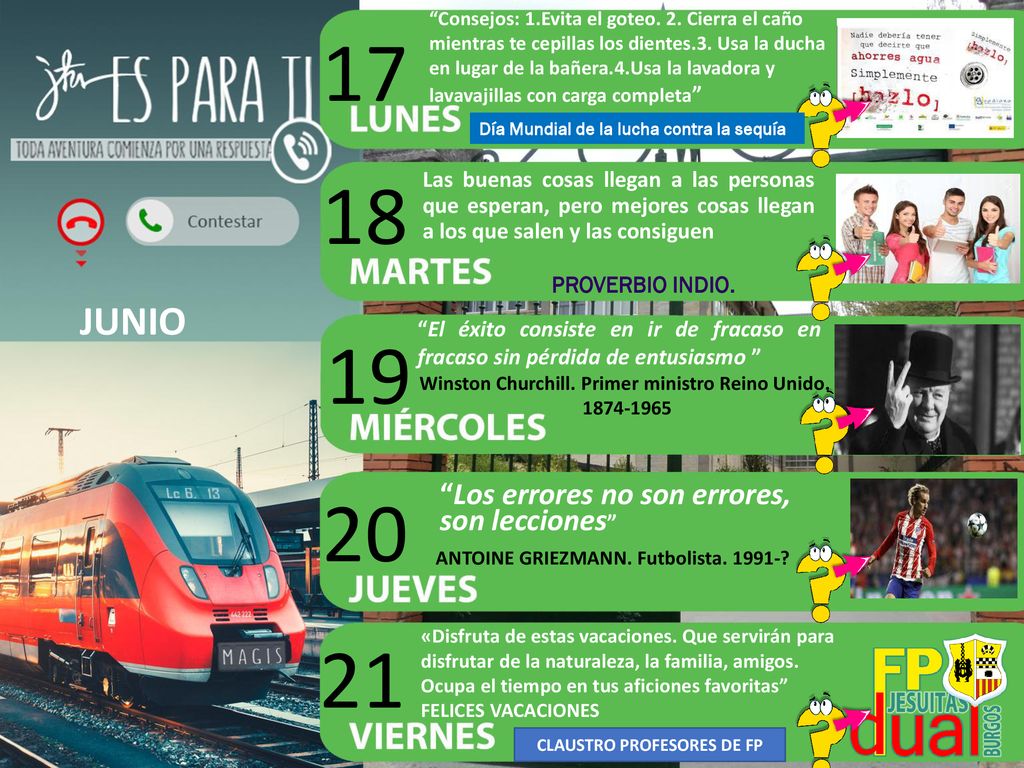 JUNIO Los errores no son errores, son lecciones