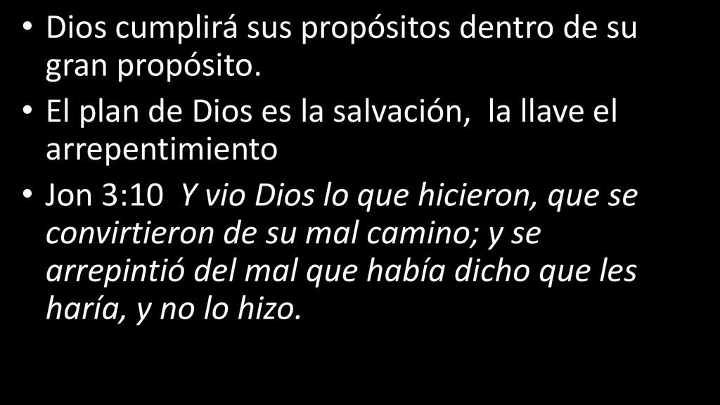 SU misericordia será mas grande que su decreto