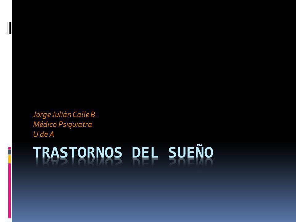 Jorge Julián Calle B. Médico Psiquiatra U de A