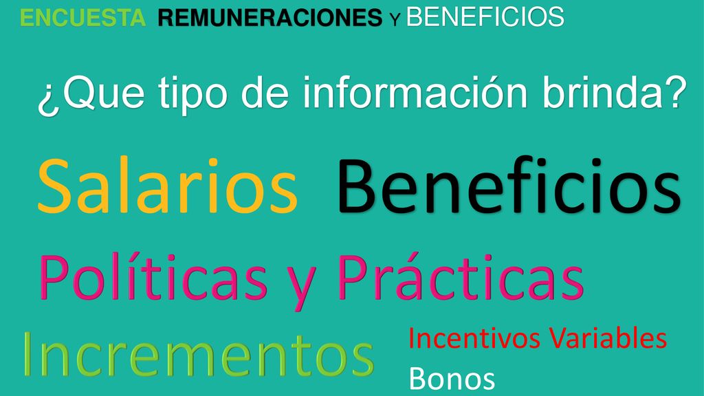 ¿Que tipo de información brinda