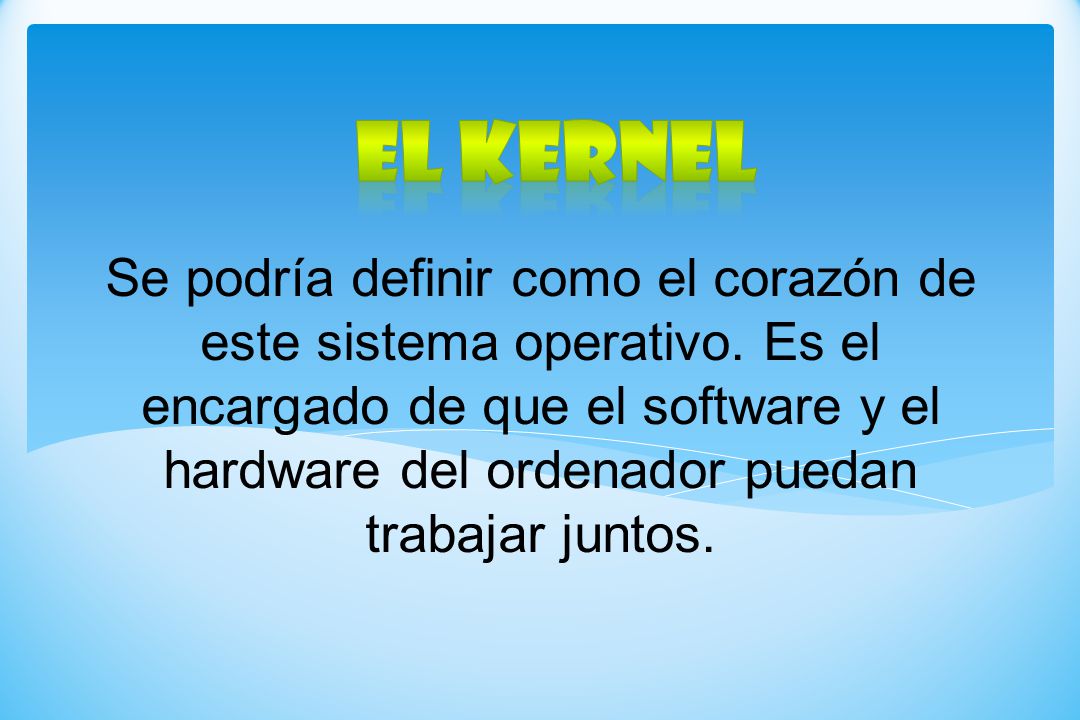 EL KERNEL