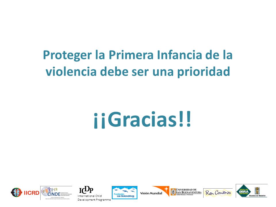Proteger la Primera Infancia de la violencia debe ser una prioridad