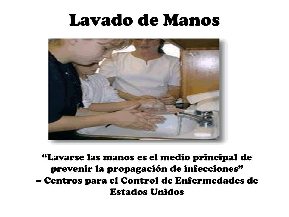 – Centros para el Control de Enfermedades de Estados Unidos