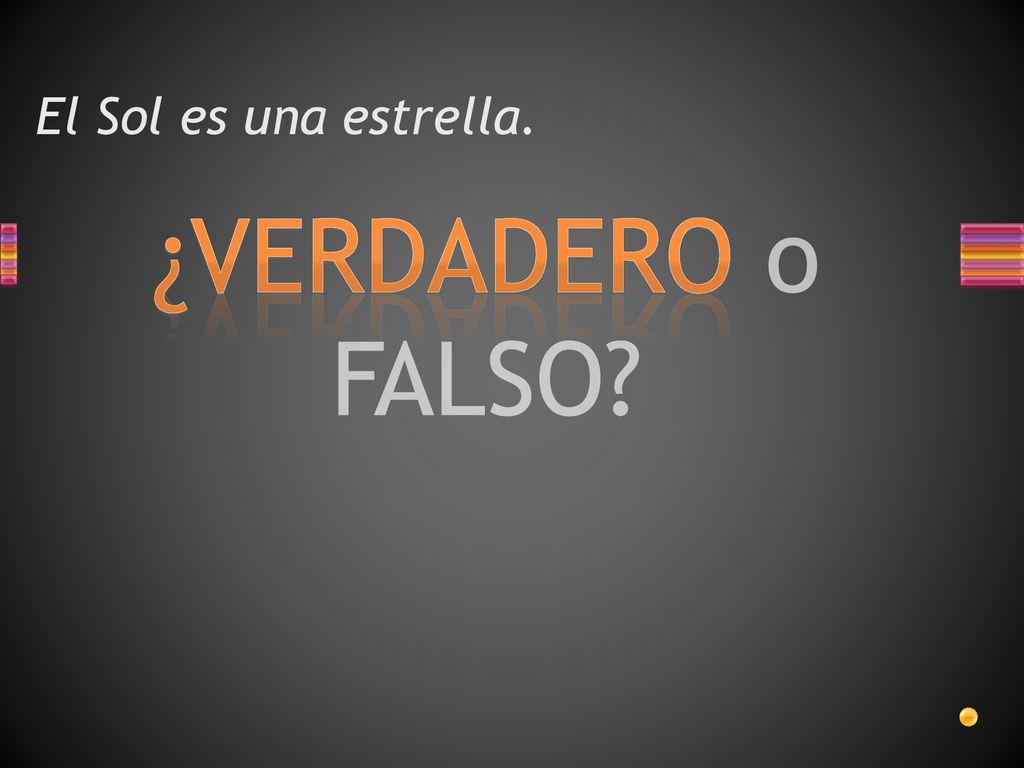 El Sol es una estrella. 1.-En la diapositiva 2: Agregue comentario con el texto Verificación a la cuarta viñeta Usos propuestos.