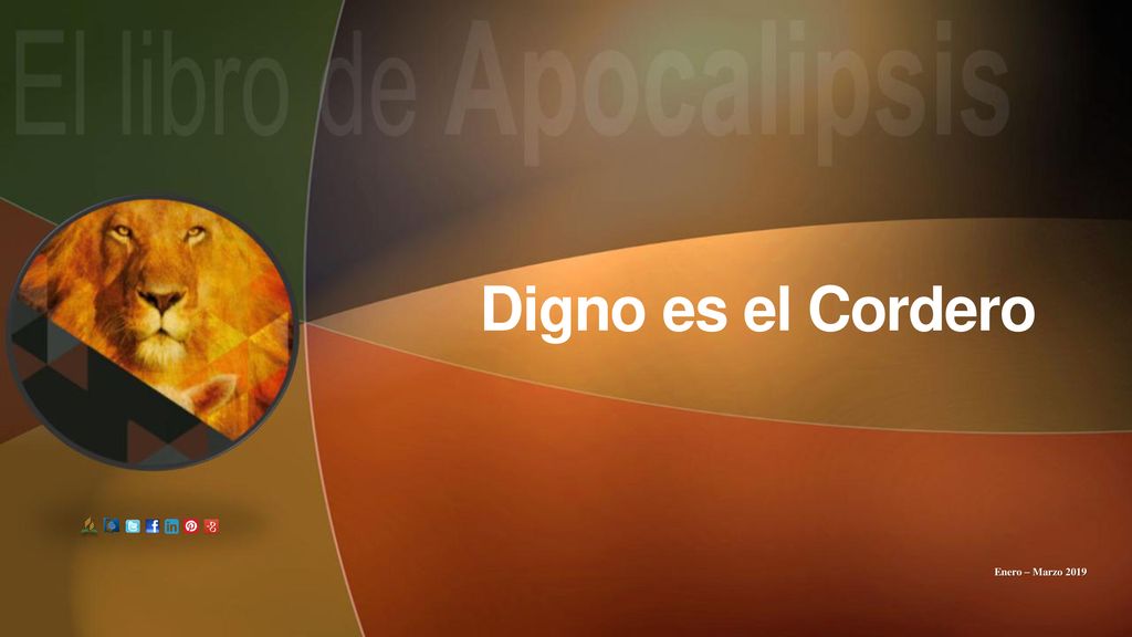 Digno es el Cordero Enero – Marzo 2019
