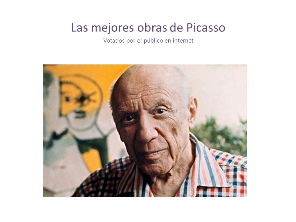 Las mejores obras de Picasso