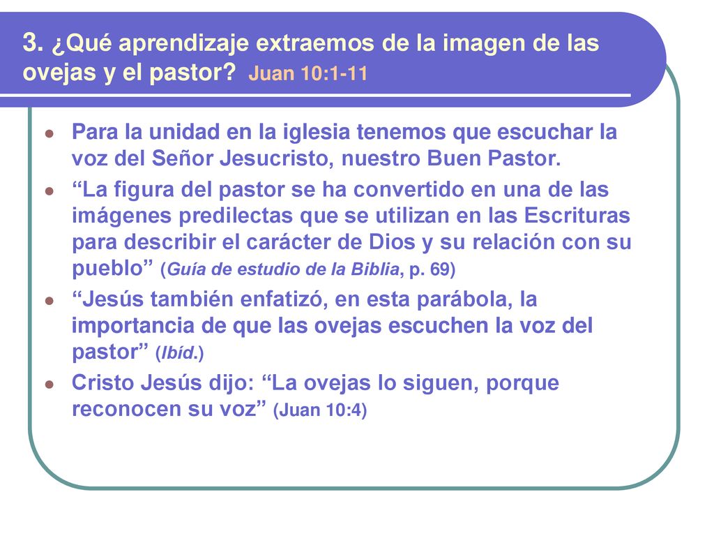 3. ¿Qué aprendizaje extraemos de la imagen de las ovejas y el pastor