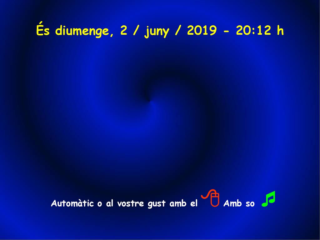 Automàtic o al vostre gust amb el 8 Amb so ¯